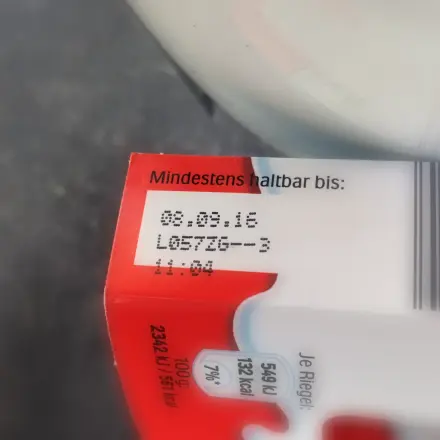 Lebensmittel: Mindesthaltbarkeits- und Verbrauchsdatum