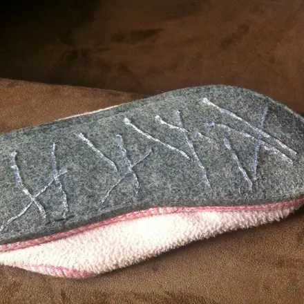 Anti Rutsch Hausschuhe herstellen