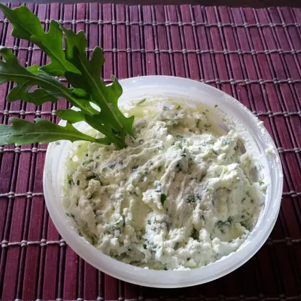Feta-Rucola-Creme