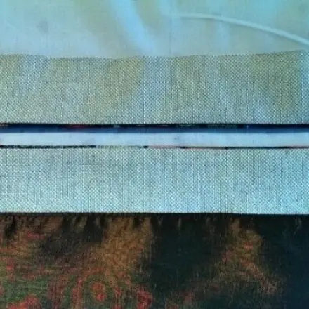 Einarbeiten eines Reißverschlusses in eine Fläche