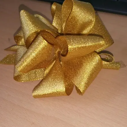 Pompon Schleife selber machen
