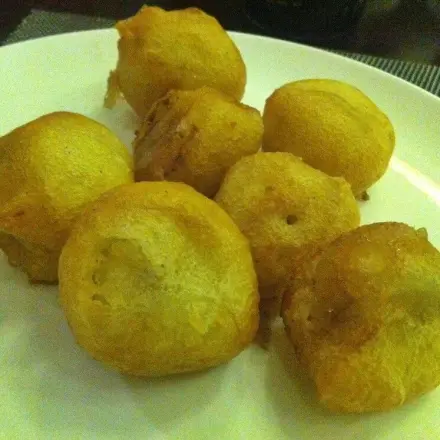 Leckere gebackene Bananen ohne Ei