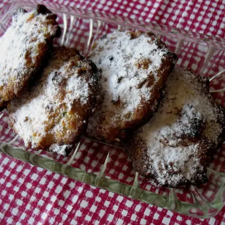 Zucchini-Apfel-Hafer-Cookies mit Kokos und Cranberrys
