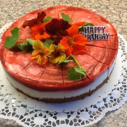 Joghurt-Erdbeer-Torte