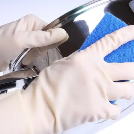 Fettiges / öliges Plastikgeschirr / Küchenboden usw. reinigen