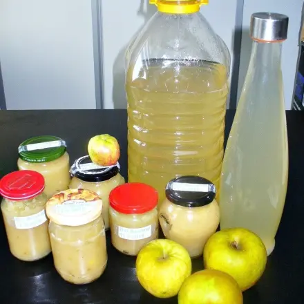 Fruchtig intensives Apfelwasser & Apfelmus