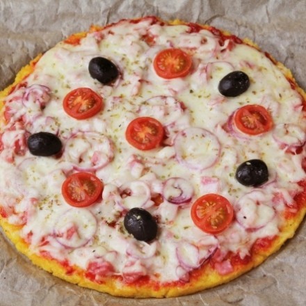 Polenta Pizza - glutenfrei