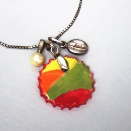 Kettenanhänger aus Fimo