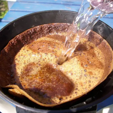 Sparsamkeit ist kein Geiz! Etwas Kaffeepulver sparen