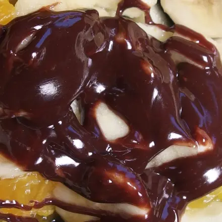 Spüli gegen Schokoladenflecken/Schokoladeneisflecken