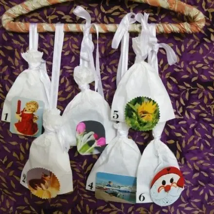 Viermal einen 6-Tage-Adventskalender machen