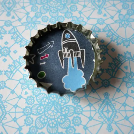 Kronkorken-Pins selber machen