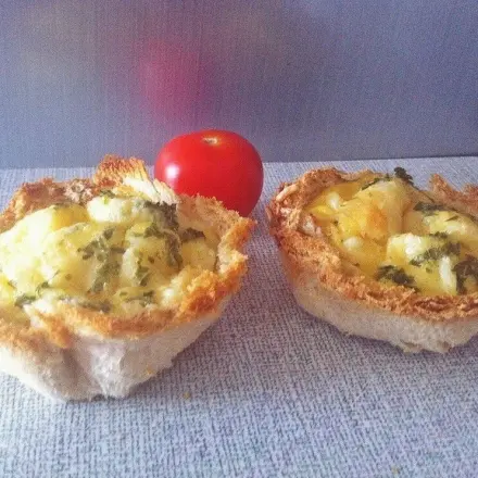 Toast-Mini-Quiches: Leckerer Toast aus dem Muffinblech