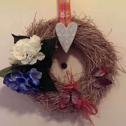 Mein Frühlings-Türkranz trotzt dem Winter!