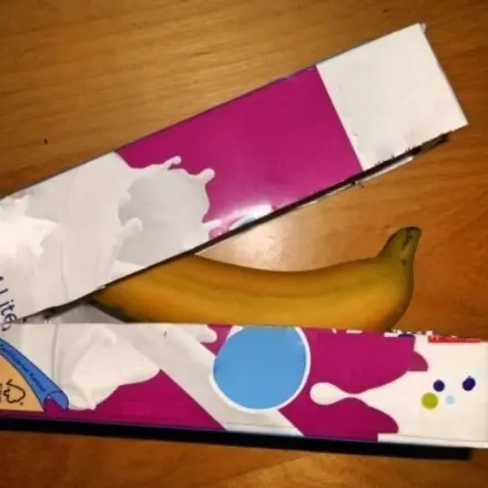 Bananen-Transportbox aus Tetra Pak herstellen