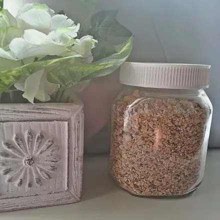 Leeres Nutella Glas zum Aufbewahren nutzen