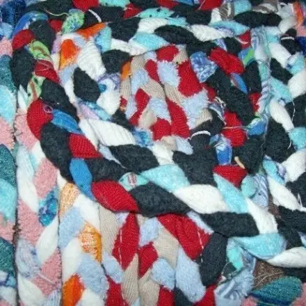 Fleckerlteppich herstellen