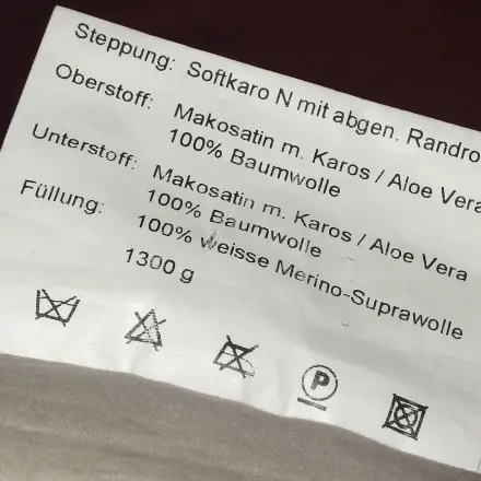 Wenn das Pflegeetikett sagt "nicht waschen", ich machs trotzdem!