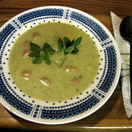Giersch-Kartoffel-Cremesuppe