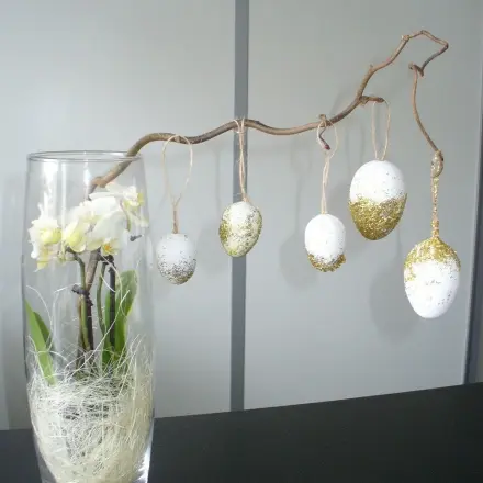 Schlichter und doch glamouröser Ostergruß