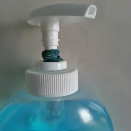 Seife aus Spendern sparen