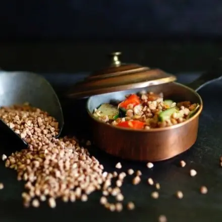 Buchweizen-Gemüse-Pfanne - einfach & schnell