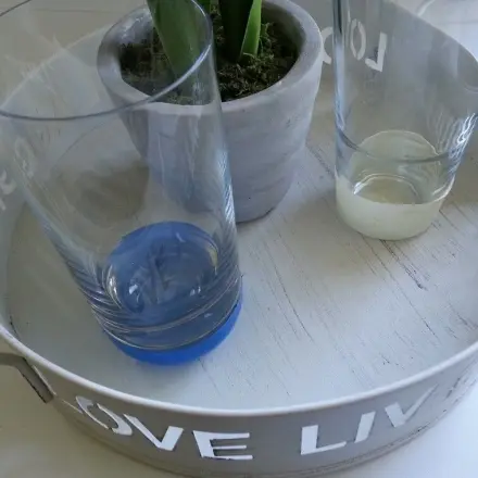 Gläser rutschfest & erkennbar machen