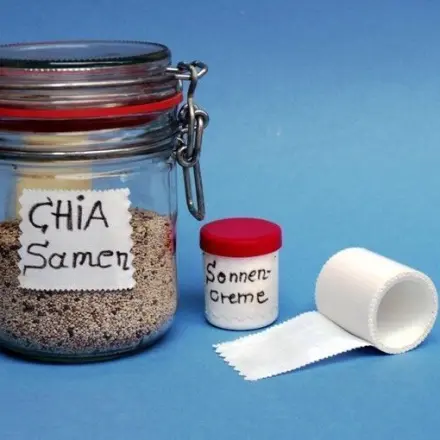 Tape-Band als Etikett verwenden