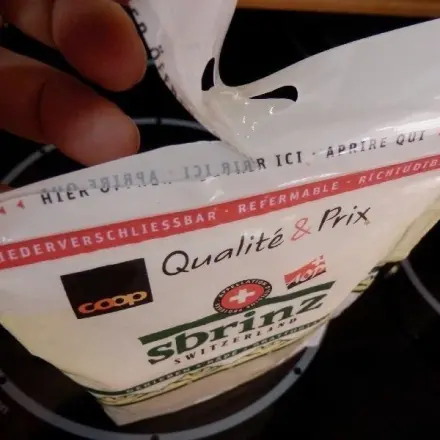 Wiederverschließbare Produktbeutel leichter öffnen