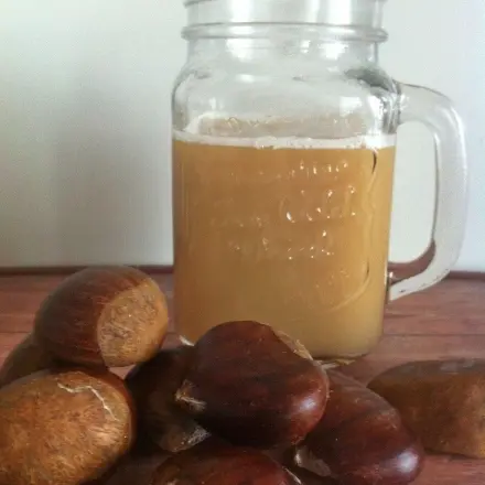 Leckerer Maronen-Chai-Latte