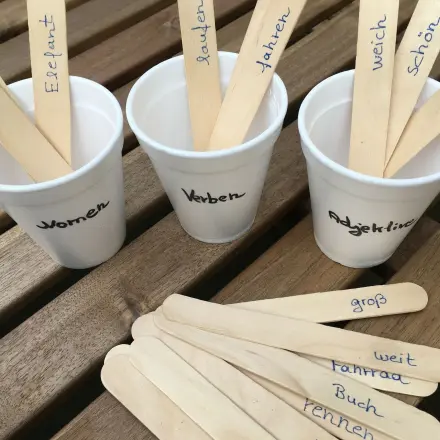 Verben, Substantive & Adjektive verstehen für Kids