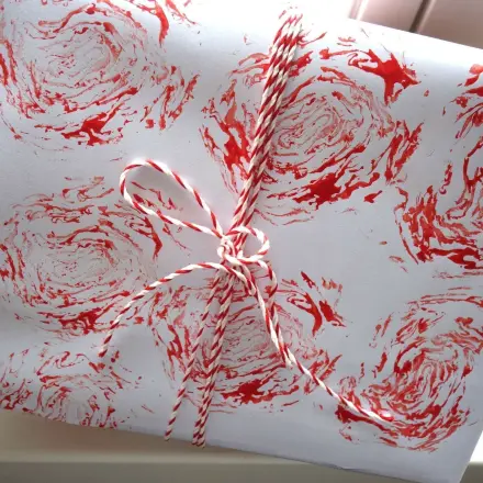 Rosen-Stempel aus Radicchio selber machen