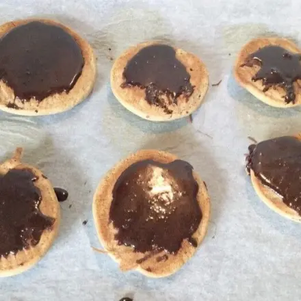 Amerikaner mit Buchweizenmehl