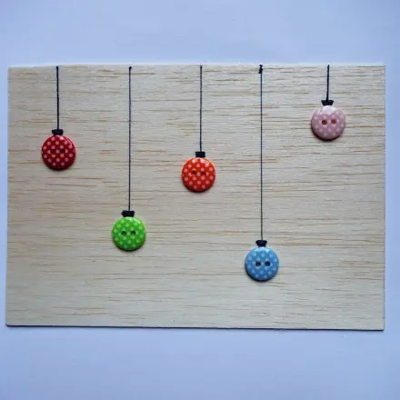 Postkarten aus Balsaholz ~ DIY