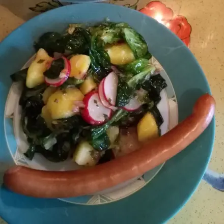 Kartoffelsalat Radieselpunzel