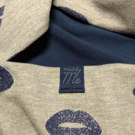 Labels aus Jersey selbst gestalten