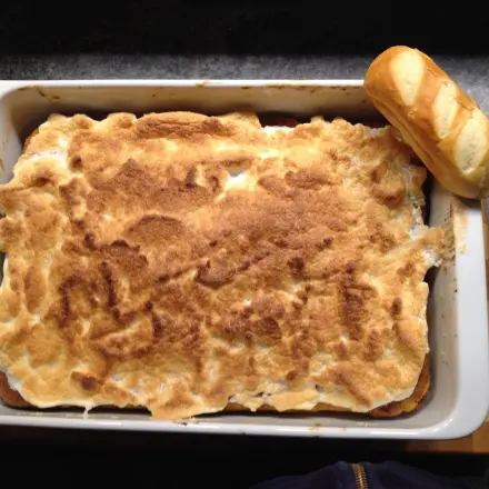 Scheiterhaufen nach meiner Art - mit Milchbrötchen