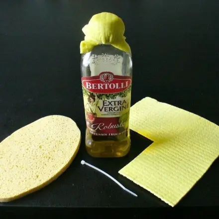 Sparsames Einfetten der Bratpfanne