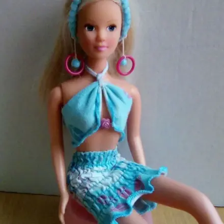 Ohrringe für die Barbie Puppe herstellen