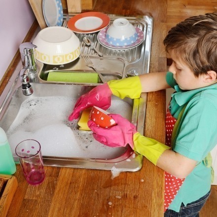 Kinderstreit um Hausarbeit vorbeugen
