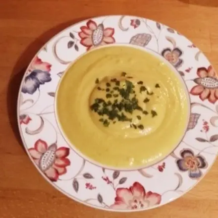 Blumenkohlsuppe - Käse-Kurkuma-Variante