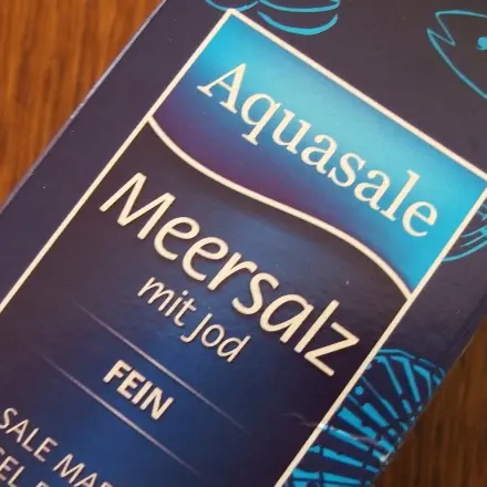 Meeressalz gegen Pickel