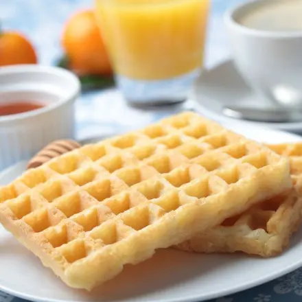 Leckere Waffeln mit natürlichem Fruchtaroma
