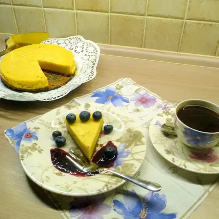 Käsekuchen aus dem Schnellkochtopf