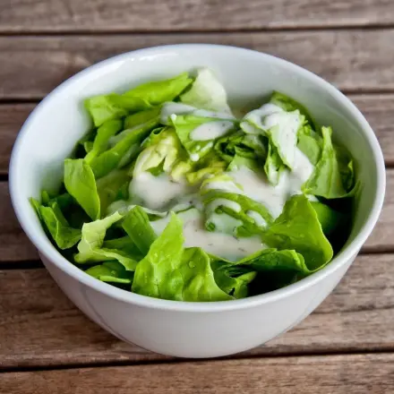 Joghurt-Salatdressing ohne Essig und Öl