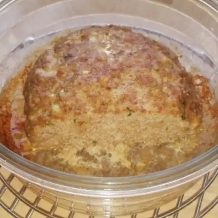 Saftigen Hackbraten in der Mikrowelle schnell gemacht