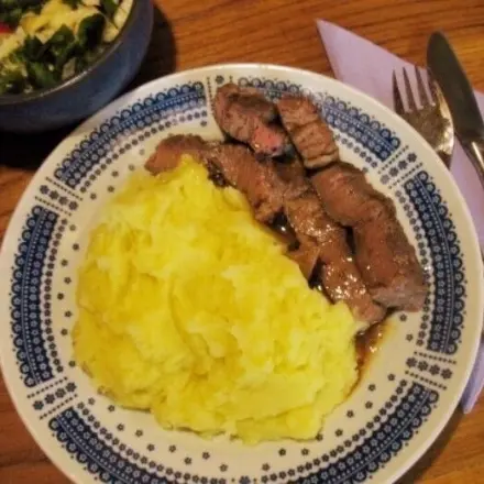 T-Bone-Steak rückwärts garen