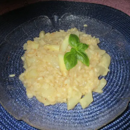 Cremiges Spargel-Risotto