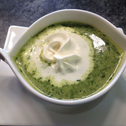 Bärlauchcremesuppe