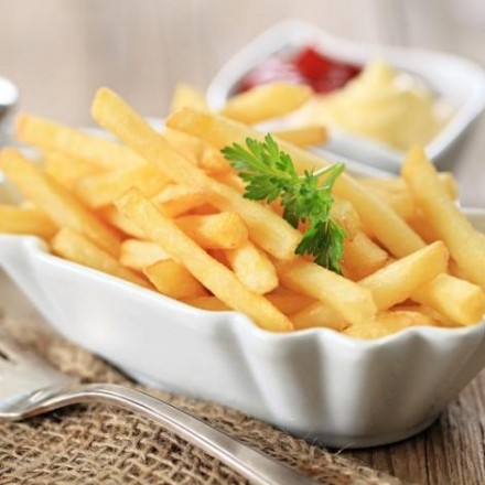 Selbstgemachte Pommes frites